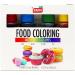 Badia Food Colouring (Blue Green Yellow Red) 8.8ml Each Bottle (35ml Total Coloring) (2-pack) - Buy Online on GoSupps.com