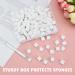 Bekecidi Nail Art Set with 200 Soft White Sponges and a Durable Grab Pen for Ombre Nail Art Create a Variety of Nail Art Styles - Buy Online on GoSupps.com