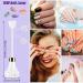 Rose Mini Nail Dryer - Aceshop 18W UV LED Nail Lamp for Gel Polish, Portable and USB Rechargeable, 360 Rotatable Design - Quick Dry Curing Lamp for DIY Manicure at Home or Salon - Buy Online on GoSupps.com