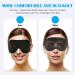 Boniesun 2023 Summer 3D Sleep Mask - Breathable Light Blocking Eye Mask for Side Sleepers | Unisex Design for Ultimate Comfort - Buy Online on GoSupps.com