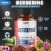 Berberine 12800mg Supplement with Milk Thistle, Turmeric, Elderberry & Black Pepper - 90 Capsules - Immune, Cardiovascular & Digestive Support - 3 Month Supply - Buy Online on GoSupps.com