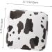 Stylish Cow Pattern Perioda Bag Set | 2-Piece Women's Band Organizer & Menstrual Storage Solutions - Buy Online on GoSupps.com