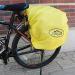 ZTZ Canvas Cycling Bicycle Pannier Rack Trunk, Waterproof Roll-Up Bag in Black - Buy Online on GoSupps.com