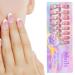 Daily Press on False Nails | Stylish Press On French Detachable False Nails - Products for Wedding Gathering Home Dating Traveling Tosier 05