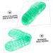 MAGICLULU 2 Pairs Slippers Quick Drying Shower Slippers Green Home Indoor Slippers Non Dorm Shoes Gym Foot Spa Soak Tub Shower Footware Massaging Travel Pvc Household Plastic Barrel 28x10.3cm 11x5pcs Greenx5pcs - Buy Online on GoSupps.com