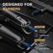 SUPRENT PRO Hair Clippers for Men - Professional Cordless Hair Cutting Kit & Zero Gap T-Blade Trimmer Combo with LED Display - Perfect Men's Gift (Black - Buy Online on GoSupps.com