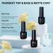 Phoenixy Gel Nail Polish Set 66 Effect U V Gel Nail Polish 33 Colours 5ml Gel Polish With Base Glossy Matte Top Coat Gel Nail Kit Gift Set for Women (PCD9O25) - Buy Online on GoSupps.com