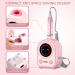 Madenia Electric Nail Drill 35000RPM Professional Electric Gel Manicure Quiet Cute Portable e File for Acrylic Nails Gel Adjustable Speed Electric Manicure and Pedicure Set with 4 Drill Bits Pink MJJ-222 222-pink - Buy Online on GoSupps.com