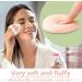 Large Make Up Sponge Soft Makeup Beauty Blenders Wet Dry Foundation Sponge Reusable Makeup Sponges for Liquid Foundation Cream Loose Powder Concealer Makeup cookie pattern - Buy Online on GoSupps.com