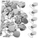 Coheali 120 Pitch Peach Heart Beak Clip Holder for Sheet Metal Tapes - Stainless Steel Heart Bracket Carrier Clips for Sofa Cushions & Pacifier Clips - Buy Online on GoSupps.com
