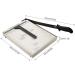 Heavy Duty A4-B7 Paper Cutter Guillotine Trimmer - 12 Cut Length, Metal Base, Safety Blade Lock - 12 Sheets Capacity - White for Home Office, School - Buy Online on GoSupps.com