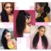 Hair Chignon Brazilian Hair Ponytail Curl with Drawstring Hair Comb Ponytail Extensions Curly Ponytail Hair Clip for Black Women Messy Bun Hair Piece (Color : Black Size : 24inch 100g) - Buy Online on GoSupps.com