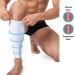 360 RELIEF Compression Calf Sleeves for Men and Women | Shin Splints, Muscle Cramps, Workout Support | Running, Hiking, Marathon | M L XL | White - Includes Mesh Laundry Bag - Buy Online on GoSupps.com
