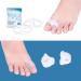 BENNARA Toe Straightener Set - 8pc Toe Separators for Hammer Toe, Overlapping Toe, Pedicure, Yoga - Bunion Corrector for Men and Women - Buy Online on GoSupps.com