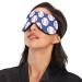 Baseball Pattern Sleep Mask - Lightweight Light Blocking Eye Mask for Men & Women | Adjustable Strap for Travel & Naps - Buy Online on GoSupps.com
