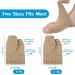 Bunion Pads - Upgraded Relief Protector Guards for Thumb & Little Toe | Breathable Day & Night Support for Hallux Valgus Pain | Two Sizes Fit Most - Buy Online on GoSupps.com