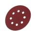 Polishing slices grinding/grinding wheels 60 pieces 125 mm/5 inch polishing/polishing pads 8-hole grinding papers 60# 60 pieces parts and accessories for electronic meals (100#)