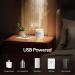 SMARTDEVIL Portable Mini Humidifier with Warn Light - 2 Mist Modes, Auto Shut-Off - for Bedroom, Office, Home, Car - Super Quiet - White - Buy Online on GoSupps.com