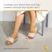 Zipper Compression Socks 15-20mmHg Closed Toe with Zip Guard Skin Protection - 3XL Beige - Buy Online on GoSupps.com
