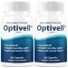 (2 Pack) Optivell Eye Capsules Optivel Pills Vitamins Eye Care Wellness Supplement Healthy Eyesight Retina Sharper Vision Support Formula Clear Eyes Ocular Comfort Health Visual Balance (120 ct)
