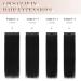 Feshfen Clip-In Extensions - 4PCS Synthetic Hair Extensions 50cm Smooth Long Black Hair for Women - Buy Online on GoSupps.com
