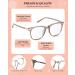 Myiaur Blue Light Blocking Fit Over Glasses for Women - Anti Digital Eyestrain & Headaches for Screens - A1 Brown - Buy Online on GoSupps.com