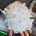 Specimen 1pcs 400-500g Crystal Minerals Natural Electroplated Aura Angel Clear Quartz Crystal Cluster for Home Decoration ERBDRGAZ - Buy Online on GoSupps.com