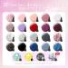 ROSALIND Gel Nail Polish Set Glitter Glossy Matte Top Coat Gel Polish 20 Colors UV Gel Polish Set White Blue Nude Nail Polish for Girls - Buy Online on GoSupps.com