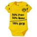 BVB babybody "100% BVB" Gr.74/80