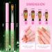 Saviland Kolinsky Acrylic Nail Brush Set - 4PCS Professional Size Brushes for Acrylic Nails Extension & Carving - Buy Online on GoSupps.com