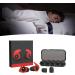 High-Quality Ear Plugs for Sleeping - Noise Cancelling Silicone Ear Plugs (12 Pcs) - Sound Reduction & Comfort - Red - Buy Online on GoSupps.com