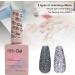 goforwealth Reflective Glitter Polish Soak Diamond UV Gel Nail LongLasting Gel Nail Polish Lacquer Shiny Honest 1 count (Pack of 1) - Buy Online on GoSupps.com