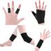 12 Pack Self Adhesive Bandage Wrap Tape for Sports, Wrist, Ankle - Black, 2 Inches x 5 Yards - Cohesive & Stretchy - Buy Online on GoSupps.com