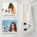 Microfiber Hair Drying Towel Turban for Women - Quick Dry Hair Turban with Buttons - Super Absorbent - 1 Pack (White) - Buy Online on GoSupps.com