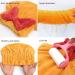 Super Absorbent Microfiber Hair Towel Wrap for Curly & Long Hair Quick Drying Extra Soft 11.02x9.84in Pink Red | Efficient International Shipping - Buy Online on GoSupps.com