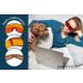 Comfortable Sleep Orange Glasses - Blue & Green Light Blocking - Amber Lens for Eye Strain Relief - Unisex Computer Glasses - Buy Online on GoSupps.com