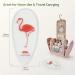 Sunivaca Glass Foot File Callus Remover - Professional Pedicure Tools for Women | Feet Scrubber Dead Skin Remover & Cracked Heel Scraper - Heavy Duty Flamingo Gift - Buy Online on GoSupps.com