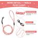 Petom Flower Pattern Cat Dishes & Leash Set | Round Lanyard for Cats - Shop Internationally! - Buy Online on GoSupps.com