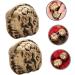 Homsfou Chinese Stress Balls - Decorative Massage Ornaments | Small Walnut Handballs for Relaxation & D cor - Buy Online on GoSupps.com