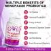 Menopause Supplements for Women | 120 Billion CFU Probiotics for Hot Flashes Night Sweats & Mood Swings | Natural Herbal Formula - 60 Capsules - Buy Online on GoSupps.com