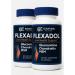 FLEXADOL 2-Pack Glucosamine Chondroitin MSM | General Joint Support | Mobility & Flexibility Focus | Daily Routine Companion | 2 Bottles 60 Capsules Each Flex - Solution