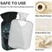 NAANLE Skull Sensensmann Hot Water Bottle 1L Transparent Hand/Foot Warmer for Pain Relief & Heat Therapy | International Shipping - Buy Online on GoSupps.com
