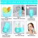NABLIX Reusable Ice Roller for Face & Eyes - Enhance Skin Brightness and Glow | Alluring Beauty Tool for Women | Sea Green - Travel-Friendly Gift for Radiant Complexion - Buy Online on GoSupps.com