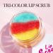 Tri-Color Lip Scrub Exfoliator 20g - Stay Smooth & Repair Cuticle Lock in Moisture Gentle Lip Exfoliator Scrub for Soft Lips Hydrating and Nourishing Perfect for Dry and Flaky Lips - Buy Online on GoSupps.com