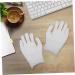 Angoily 12pairs Gloves Paraffin Wax Mittens Jewelry Glove Wax Bath Liners Paraffin Wax Liners Paraffin Bath Mittens Wax Bath Mittens Cotton Yarn Care Work Labor Protection Cotton White - Buy Online on GoSupps.com