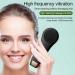 Silicone Facial Cleansing Brush IPX7 Waterproof Mild but Deep Cleaning 15000RPM Vibration Lift Firm and Tone Skin Rechargeable Face Scrub Brush for All Skins Black - Buy Online on GoSupps.com