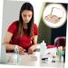Kichouse 4-Box Care Box for Colored Contact Lenses | Contact Lens Containers with Mirror | Travel-Friendly Eye Care Organizer - Beige 6.5x4.5x2cm - Buy Online on GoSupps.com
