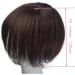 Bangs Bangs Hair Clip in Human Hair Bangs Middle Part Indian Fringe Hairpieces Straight Natural Hair Crown Topper Clip in Top Hairpieces for Women with Thinning Hair for Women Curved Bangs for Daily Dark Brown - Buy Online on GoSupps.com