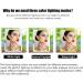 Flymiro Lighted Makeup Mirror with 72 LED Lights,Travel Portable Mirror with 3 Color Lighting and Touch Screen Dimming,1800 mAh USB Rechargeable,Vanity Tabletop Desk Cosmetic Foldable Mirror White - Buy Online on GoSupps.com