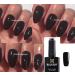 Bluesky Black Blackpool Black Black Knight 80518 Nail Gel Polish UV LED Soak Off 10ml